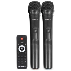 Kolumna mobilna z mikrofonami UHF, Vonyx, SPJ-PA915